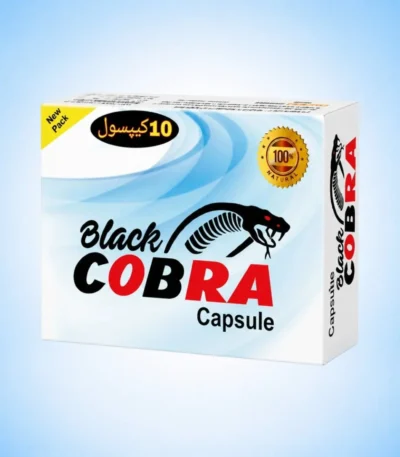 Black Cobra 10 Capsules by Alsyed Unani Dawakhana – Premium Unani Herbal Formula for Male Wellness, Strength & Stamina