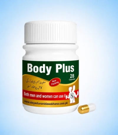 Body Plus Capsules by Alsyed Unani Dawakhana – Premium Unani Herbal Formula for Healthy Weight, Appetite & Wellness
