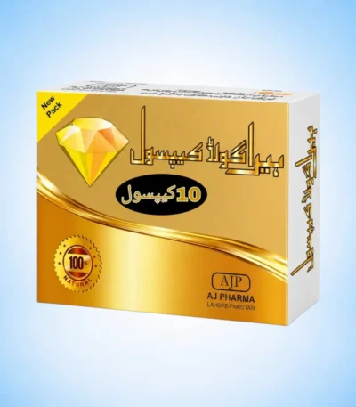 Hera Gold 10 Capsules by Alsyed Unani Dawakhana – Premium Unani Herbal Formula for Male Wellness, Strength & Stamina