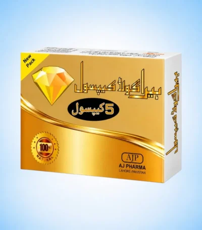 Hera Gold 5 Capsules by Alsyed Unani Dawakhana – Premium Unani Herbal Formula for Male Wellness & Vitality