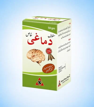 Safoof Demaghi by Alsyed Unani Dawakhana – Premium Unani Herbal Powder for Memory, Focus & Brain Health